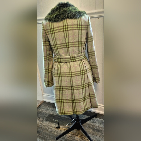 ABS Allen Schwartz Quilted Lined Coat L - Picture 3 of 4